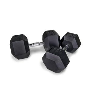 Manubri fitnessdigital esagonale (paio) (Peso: 22.5kg)