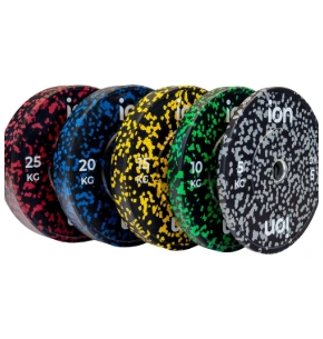 ION fitness Disco Olímpico Bumper Camuflaje Fleck 