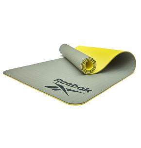 Tappetino Yoga bifacciale Reebok - 6 mm (Colore: Verde)