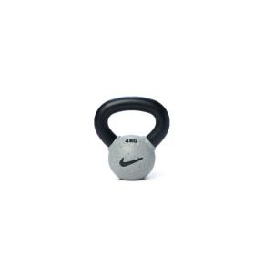 Kettlebell Nike Strength Rivestita in Gomma (Grigio Lupo)