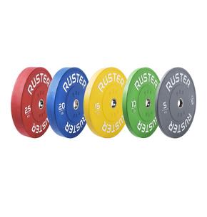 Disco Olímpico Bumper Ruster PRO Color