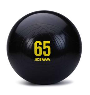 Fitball Ziva Negro Classic (Diámetro: 75cm)