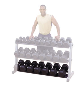 Ripiano Opzionale per Rastrelliera Manubri BodySolid 2 Racks GDR60