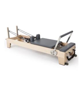 Reformer Elina Pilates Elite di legno + Spedizione Gratuita (Colore: Grigio)