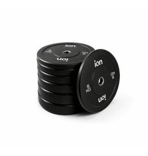 Set di Dischi Olimpici Bumper ION fitness Nero