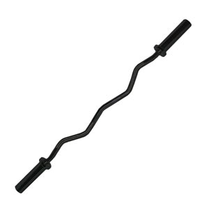 Bilanciere Olimpico Body-Solid EZ Curl Bar - 120cm Nero