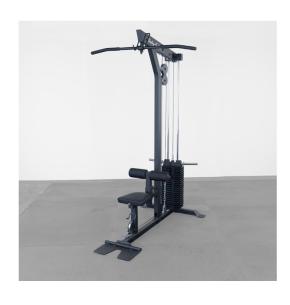 Macchina per dorsali Body-Solid con torre pesi da 95 kg