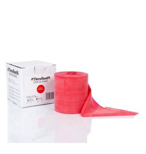 Fascia elastica Theraband Rossa - 46 m (Resistenza: Livello 3)