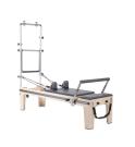 Reformer Elina Pilates Fisio Master Instructor con Torre + Spedizione Gratuita (Colore: Grigio)