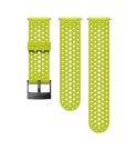 Cinturini in silicone Suunto 24mm Athletic 1 Lime/Nero Taglia S+M Cinturini in silicone Suunto 24mm Athletic 1 Lime/Nero Taglia S+M