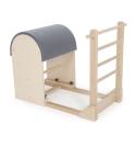 Ladder Barrel Elina Pilates con base in legno + Spedizione Gratuita (Colore: Grigio)