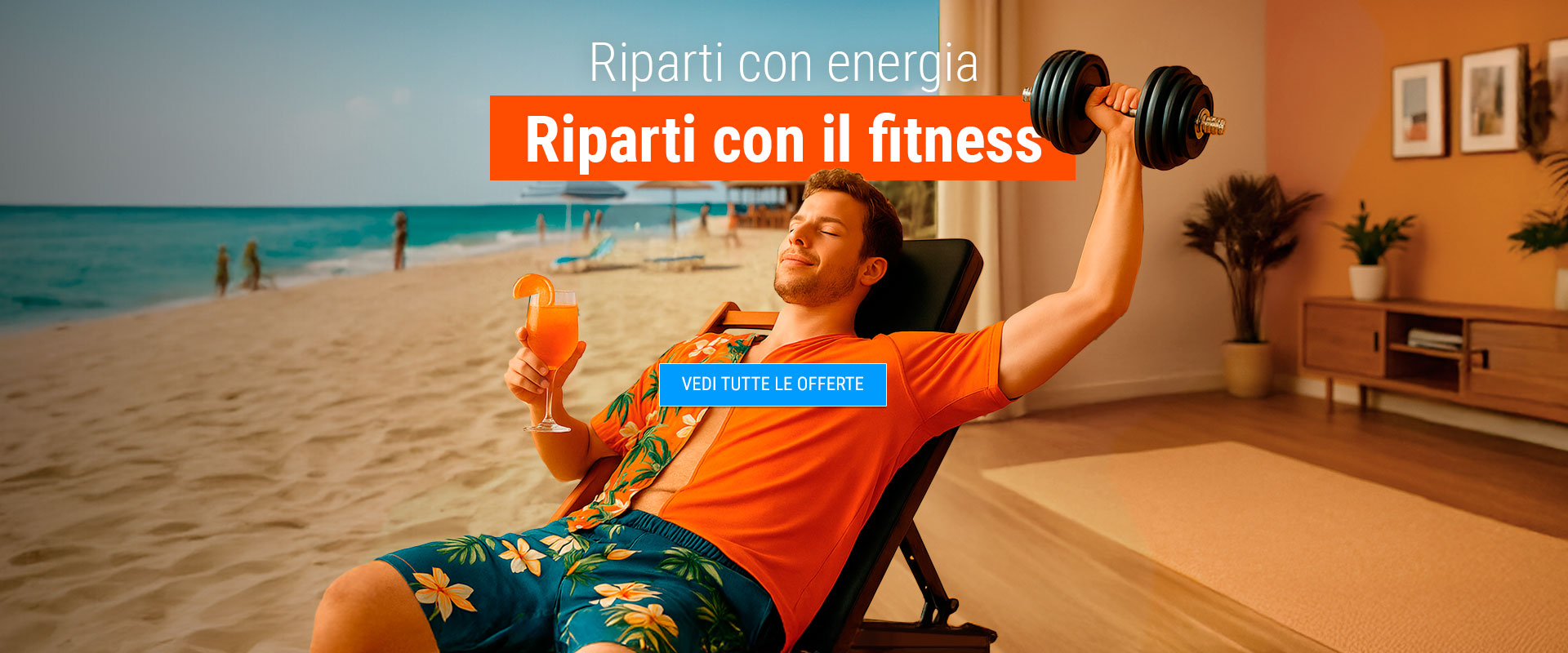 Riparti con energia. Riparti con il fitness
